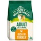 image 1 of James Wellbeloved 1-7 Years Adult Complete & Balanced Dry Cat Food Turkey 1.5kg