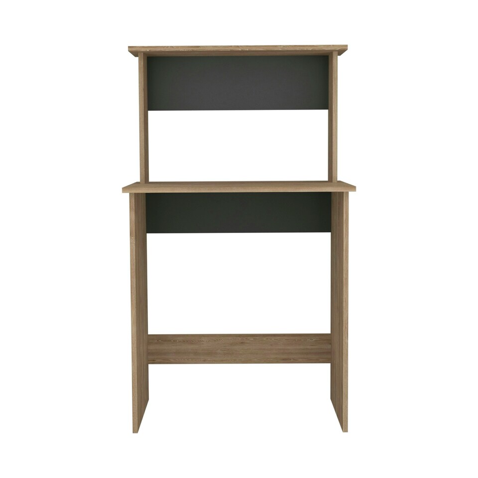 image 1 of Vegas, Workstation With Keyboard Shelf Brown