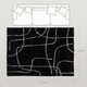 image 7 of HOMCOM High Pile Modern Shaggy Rug, Soft Floor Carpet 120 x 170 cm, Black Black