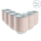 image 1 of Nicola Spring Hand-Printed Tumblers - 280ml - Orange - Pack of 6 Orange