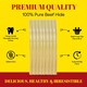 image 3 of Howlers 20 x  Natural Dog Rawhide Rolls Sticks Chews Treat Extra Long 25 cm