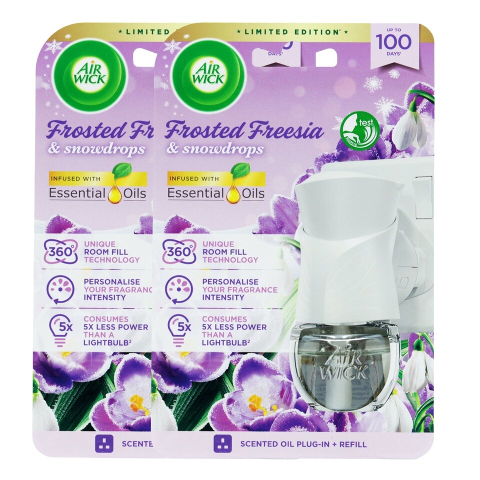 Airwick Elec Unit Frosted Freesia 19ml