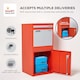 image 5 of SMART PARCEL BOX® Extra Large Front & Rear Access | Red | 1