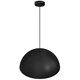 image 7 of Milagro Pendant Lamp Beta Black/Gold 1XE27 45cm