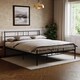 image 1 of Vida Designs Dorset 5ft King Size Bed Metal Frame, Black, 150 x 200cm
