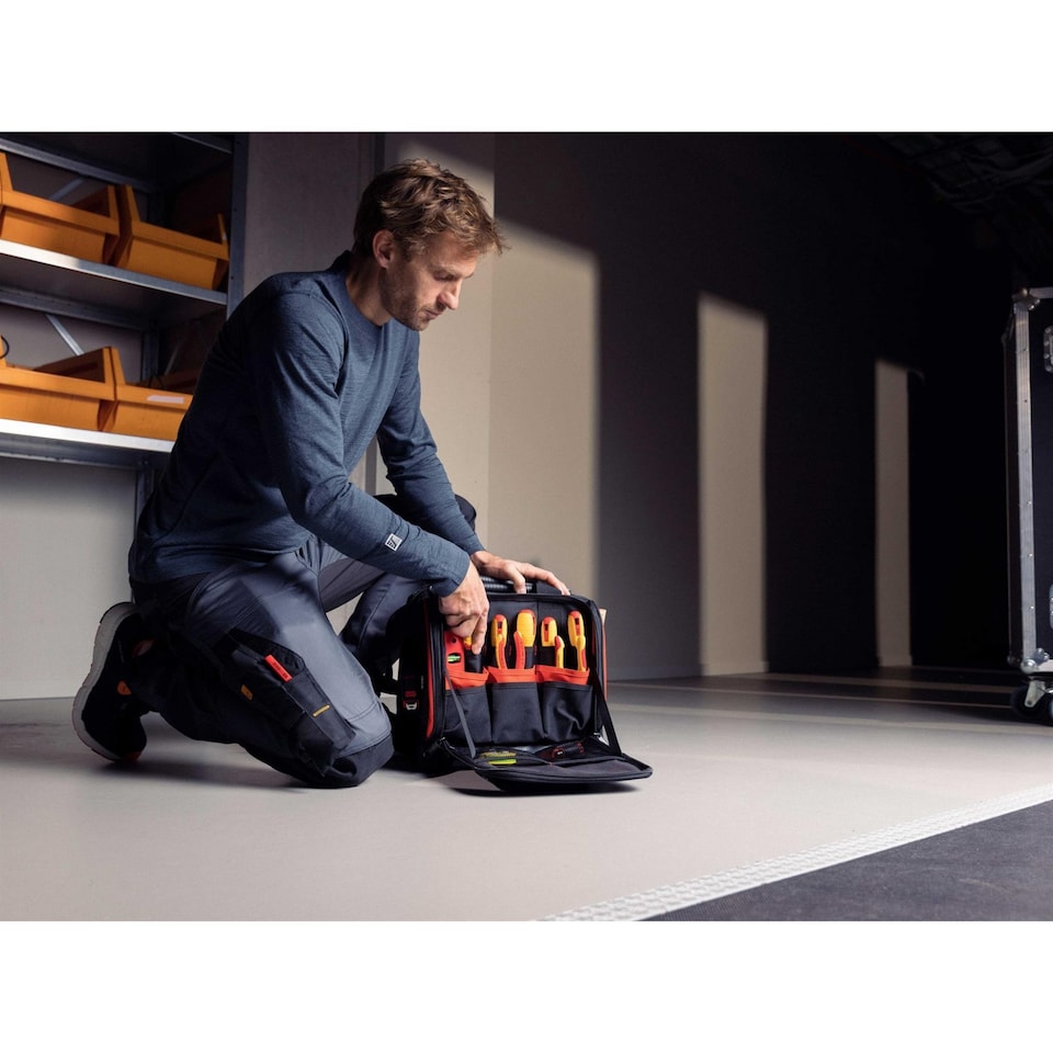 image 1 of Hultafors Technicians Tool Bag | Multi | Multi Colour | One Size | 1