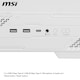 image 3 of MSI MAG PANO 130R PZ ARGB Tempered Glass Mid Tower Gaming PC Case - White