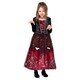 image 2 of Vampiress Deluxe Girls Fancy Dress Costume Kids Large - Age 10-12