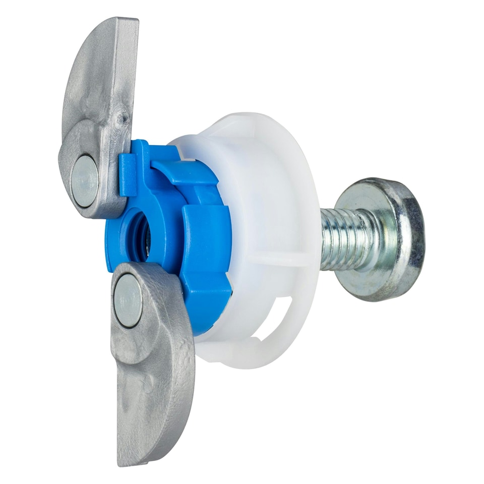 image 1 of Gripit 25mm Plasterboard Fixing Stud Wall Anchor Max Load 113kg - Blue - 25 Pack