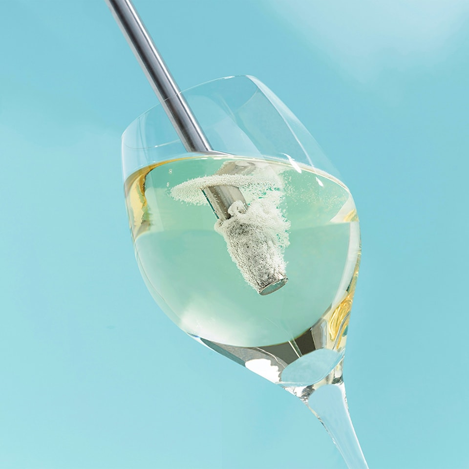 image 1 of Airtender Stainless Steel Wine Aerator