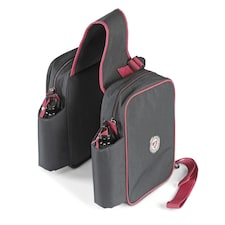 Shires Aubrion Saddle Panniers Black | Size: One Size
Colour: Black