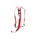 image 2 of Agrimark Striped Prolapse Sheep Harness - Red/Black - One Size