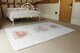 image 3 of Beige Watercolor Illustration And Gold Elements Designer Rug | Multi