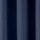 image 3 of Fusion Sorbonne Eyelet Curtains Navy