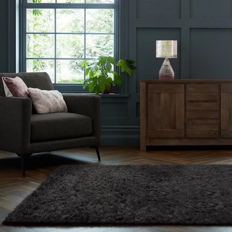image 1 of Home Republic Montana Fluffy Rug Long Pile