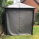 image 2 of Peninsula Gazebo - Polycarbonate - L260 x W360 x H260 cm - Grey