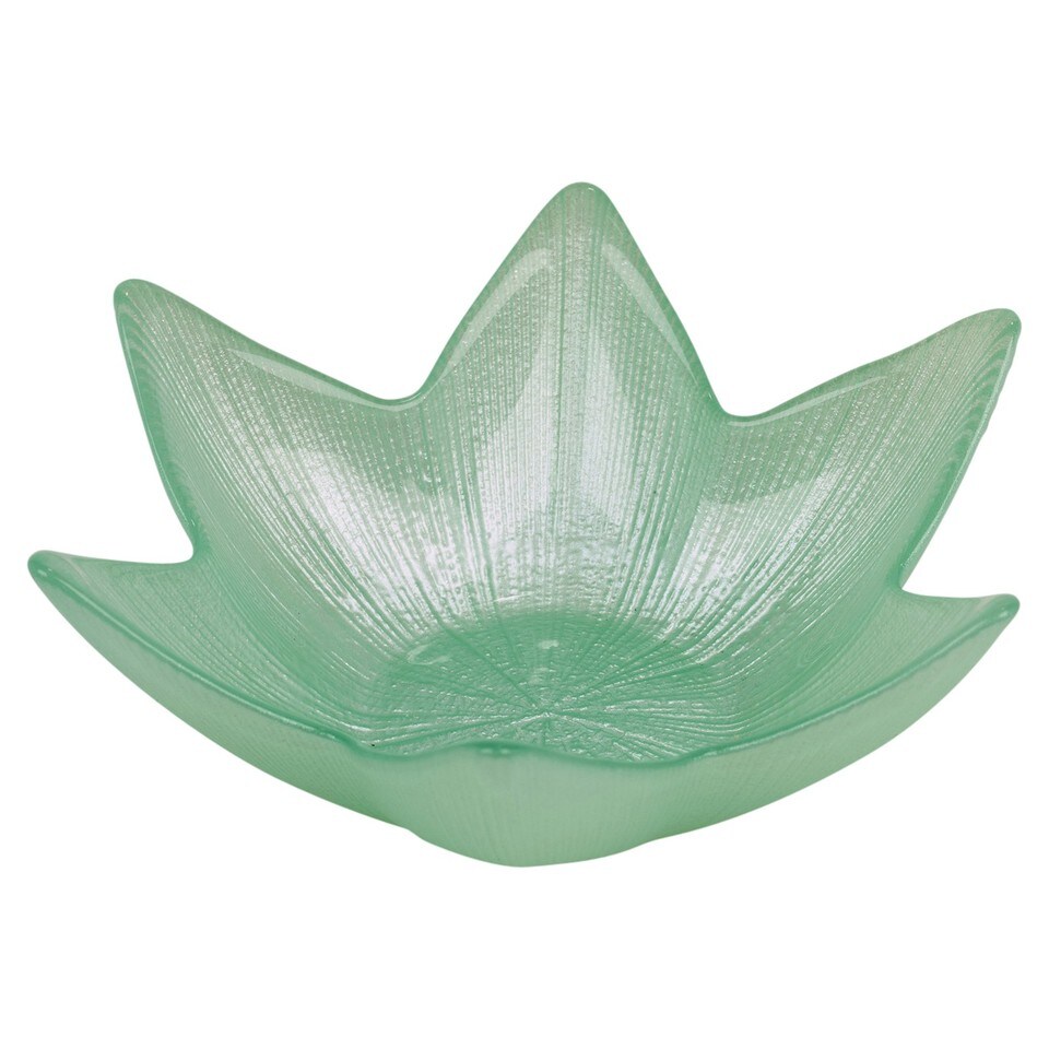 image 1 of Glass Star Shaped Nibble Bowls Decorative Serving Dishes | Multi | Two of each colour (8 Set)