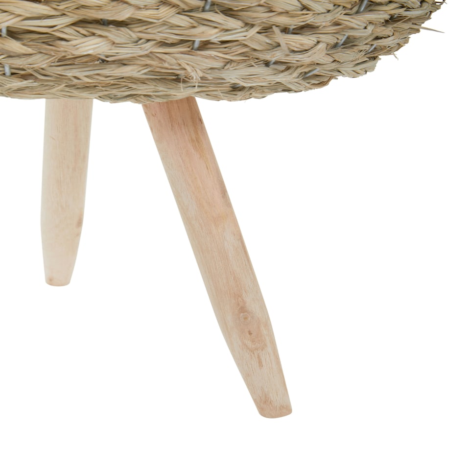 image 1 of Lentigo Set Of Two Natural Planters Cream