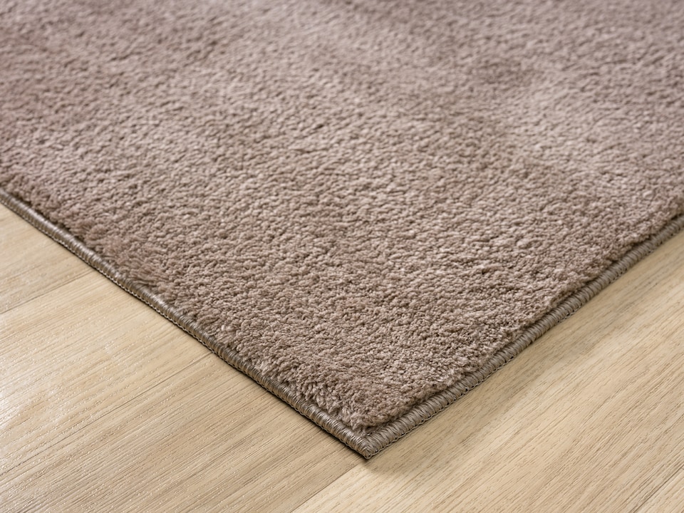 image 1 of Comfy Washable Low Pile Living Room Plain Area Rug