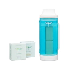 SNOAP Dispenser (White) with wall mount and 2 Soaps