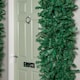 image 7 of 8ft (2.50m) Samuel Alexander Single Door Plain Green Christmas Tree Arch with 2000 Tips