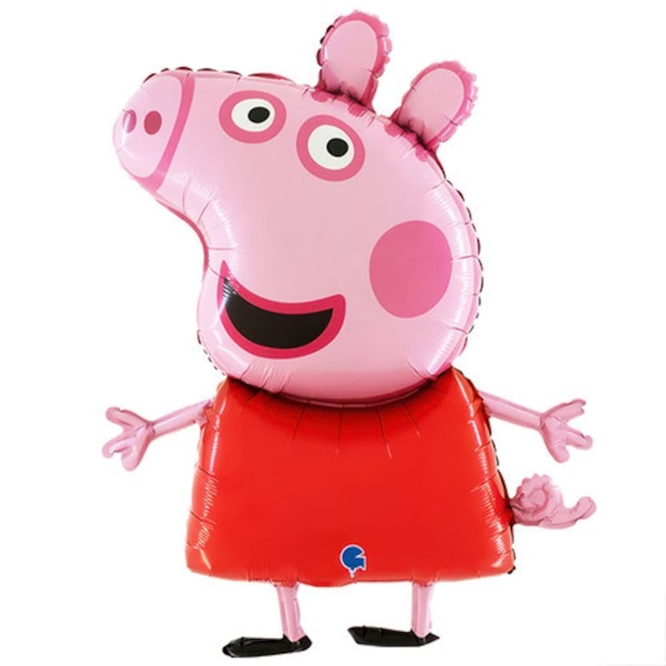 image 1 of Peppa Pig Giant Foil Helium Balloon 76cm / 30 in