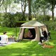 image 2 of Outsunny Inflatable Camping Tent, Easy Setup 2 Man Tent 