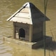 image 1 of Floating Duck Nesting Box, Duck House for Ponds, Waterfowl Nest - W46 x H62 cm Brown | One Size