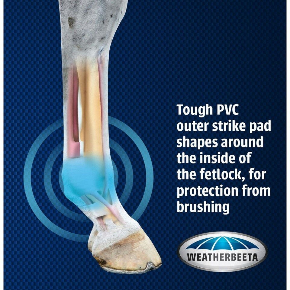image 1 of Weatherbeeta Lite Fetlock Boots - White - Warmblood