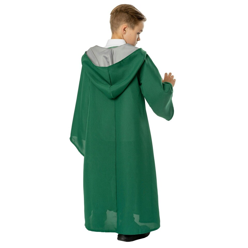 image 1 of Harry Potter Childrens/Kids Quidditch Slytherin Costume Robe - Green - 5-6 Years Green | 5