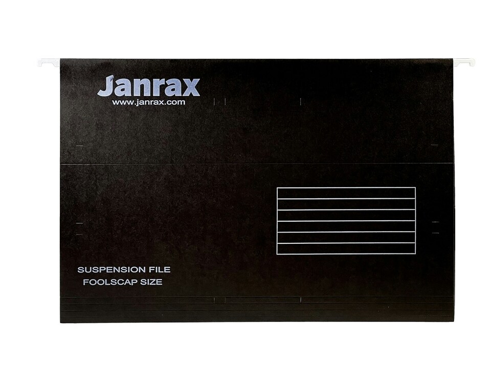 image 1 of Pack of 50 Black Foolscap Suspension Files