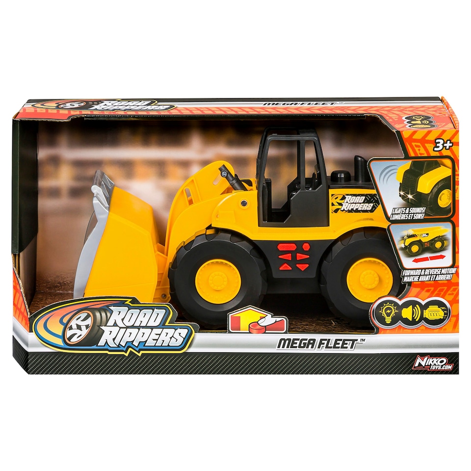 image 1 of Nikko Road Rippers Mega Fleet Light & Sound Wheel Loader