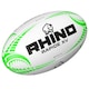 image 1 of Rhino Rapide XV Rugby Ball - White/Green - 5