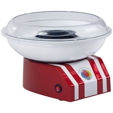 HOMCOM Cotton Candy Maker Machine Gadgetry Electric Making Candy Floss Red