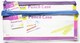 image 1 of Double Pocket Stationery Pencil Case Assorted single supplied