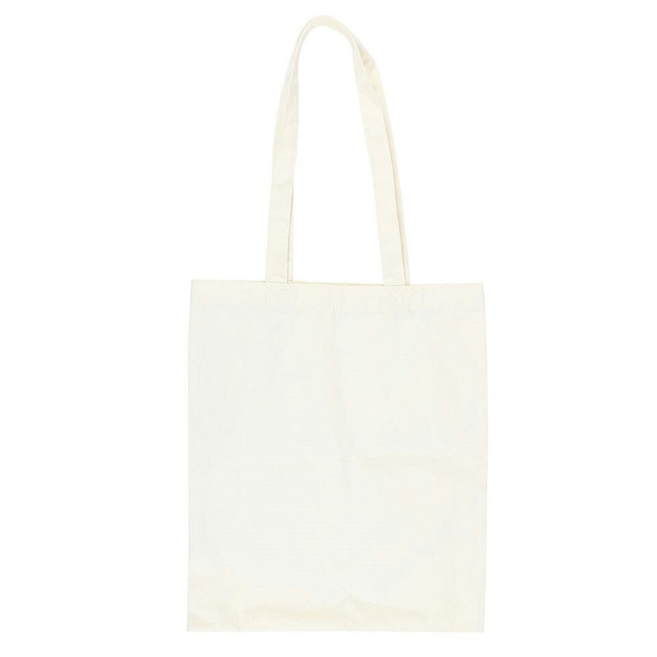 image 1 of Something Different Funky Fungi Mushroom Polycotton Tote Bag - White/Pink/Yellow - One Size White