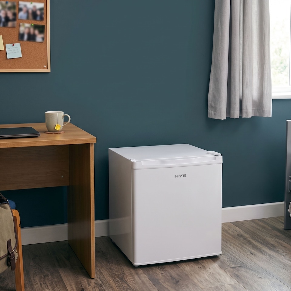 image 1 of HYE Small Mini Freezer Table Top, 34L, White - RF01MBFR34W01
