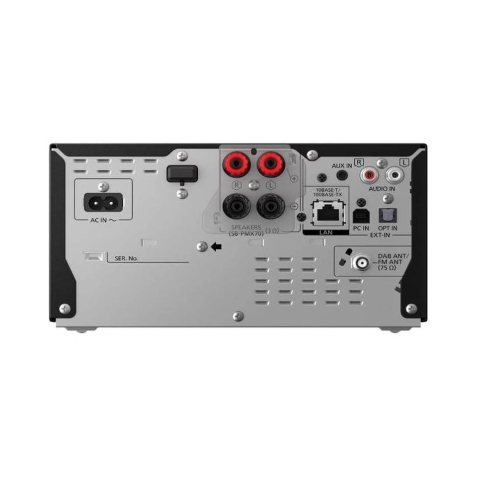 image 1 of Panasonic SC-PMX802E-K Premium Hi-Fi System with DAB, CD & Hi-Res Streaming