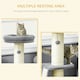image 2 of PawHut Cat Tree with Tower Sisal Scratching Post Multi Level Dark Grey