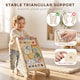 image 5 of AIYAPLAY Wooden Baby Walker with Speed Control, Activity Centre for 18 M+