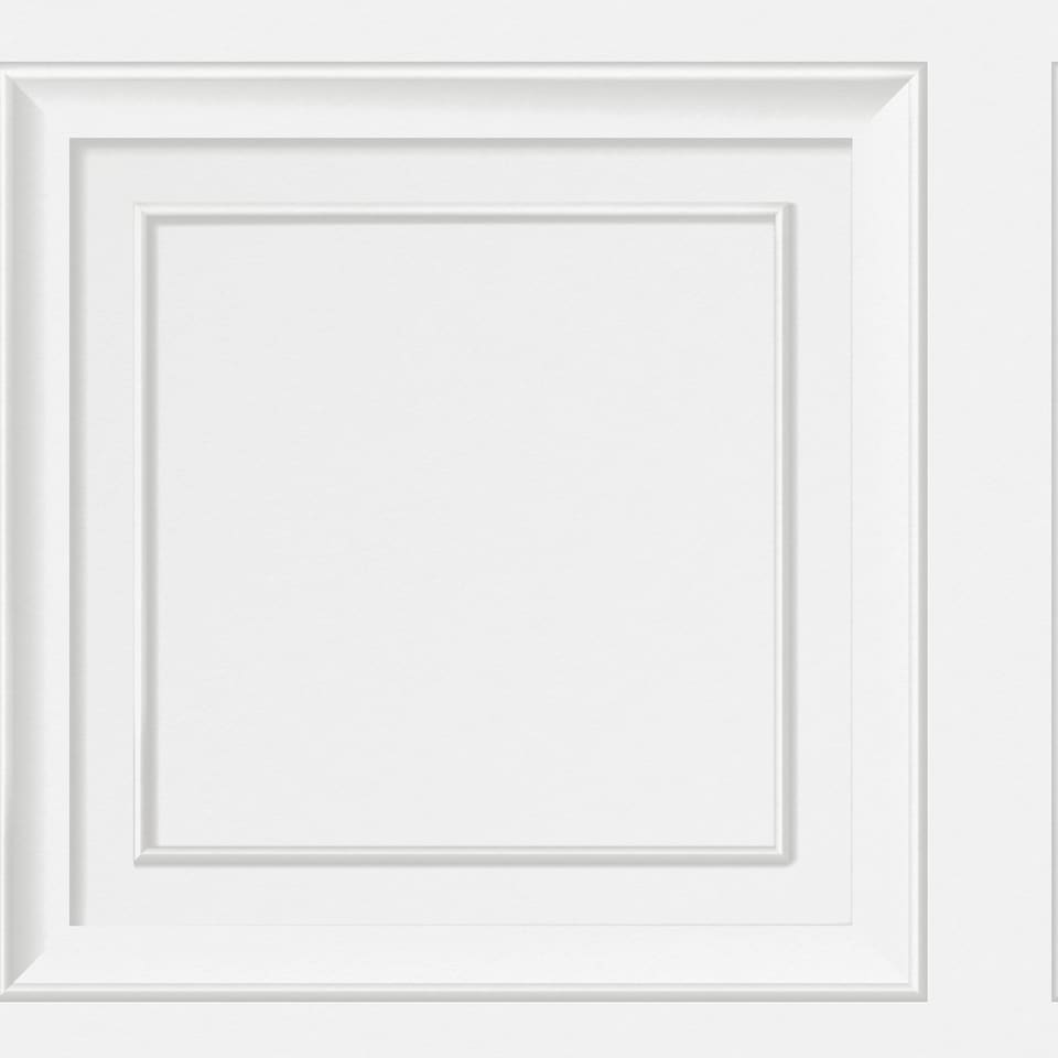 image 1 of Fine Decor FD43298 Distinctive Square Panel, White