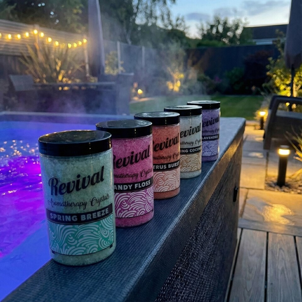 image 1 of Wave Spas Aromatherapy Scent Crystals 500g, Hot Tub & Spa Fragrance, Foam-Free, Oil-Free & pH Neutral