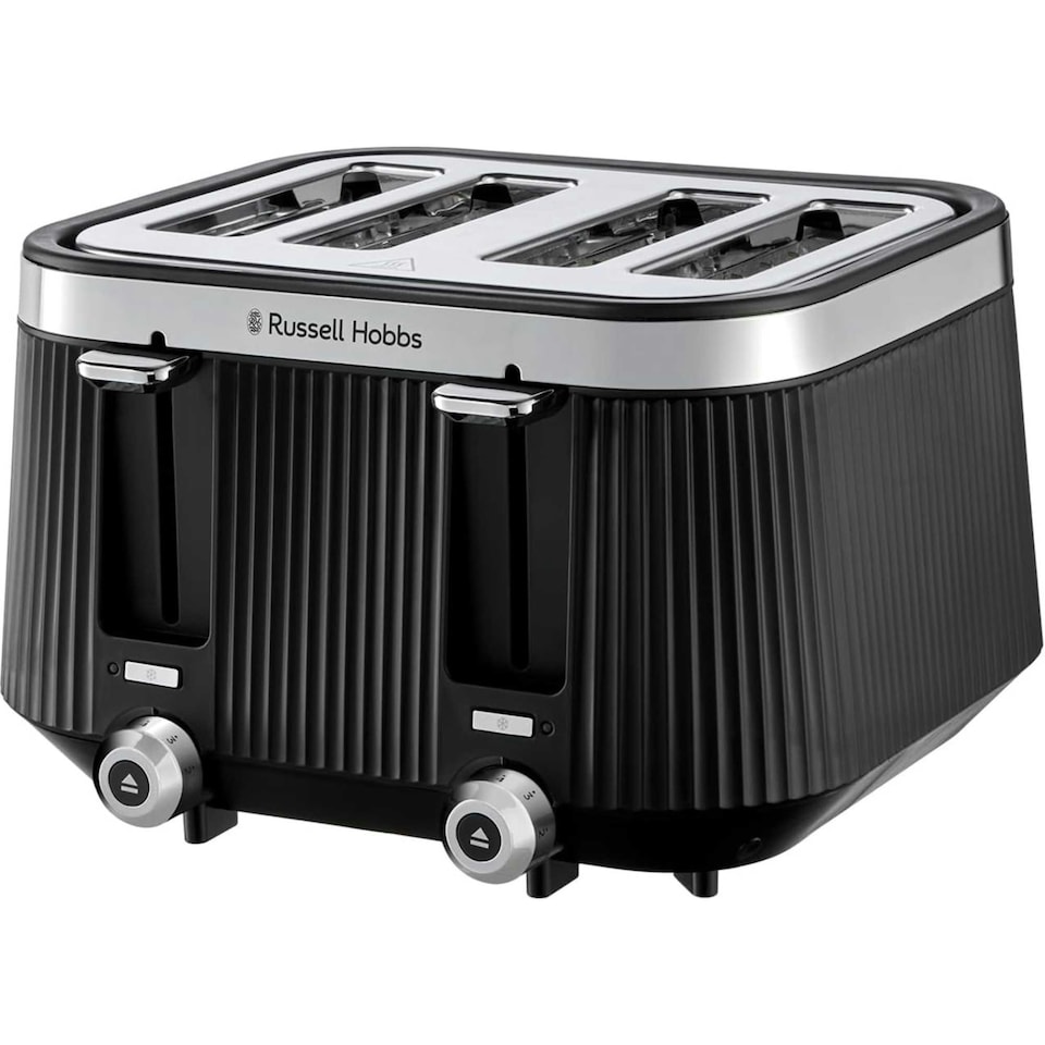 image 1 of Russell Hobbs Bronte 4 Slice Toaster - Black 26770