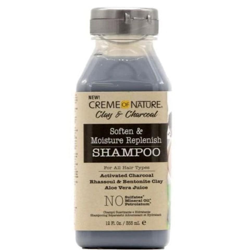 Creme Of Nature Clay And Charcoal Soften And Moisture Replenish Shampoo 355 ml