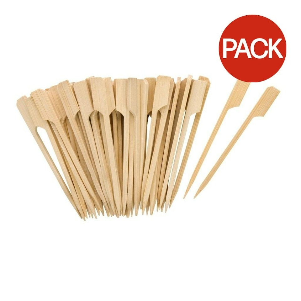 Tala Cocktail Sticks (Pack of 50) - Brown - Pack of 50