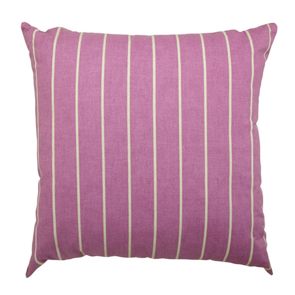 image 1 of Scatter cushion 18x18 Stripe Outdoor Garden Furniture Cushion (Pack of 4) - L46 x W46 cm - Purple | Purple