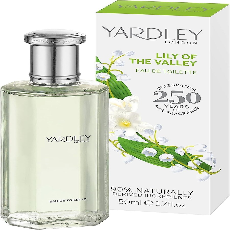 image 1 of Yardley London Lily Of The Valley 50ml Eau De Toilette EDT Spray For Her