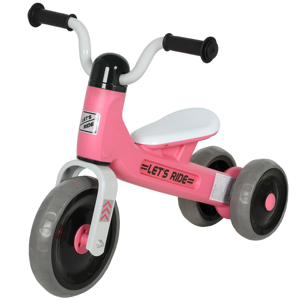 image 1 of AIYAPLAY Baby Balance Bike for 1-3 Years Boys Girls, Toddler Balance Bike with No Pedal, 3 Silence Wheels, Safe Limited Steer, for Indoor Outdoor Riding | Pink
