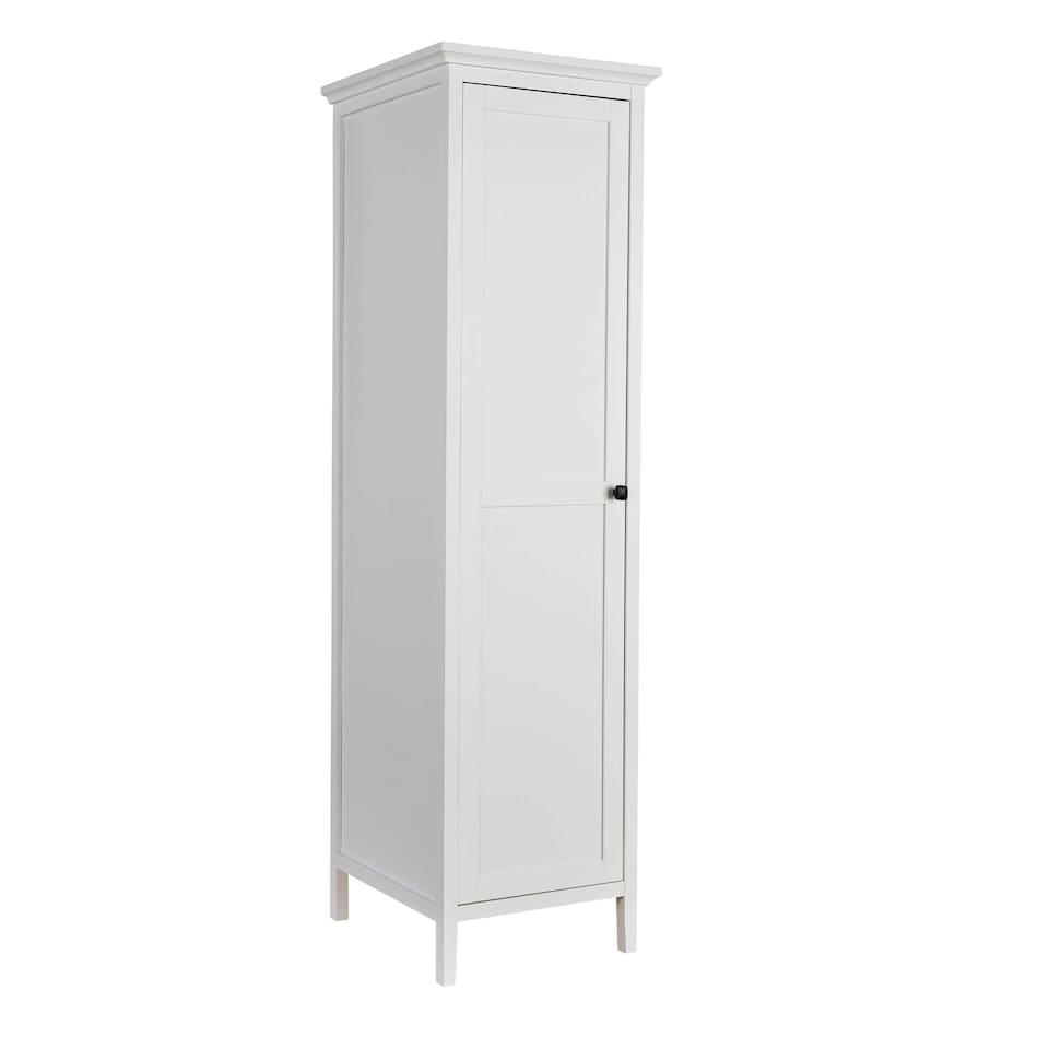 image 1 of Bellevue 1 Or 2 Door Wardrobe MDF Bedroom Furniture White | White