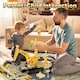 image 6 of Crane Truck Toy Construction Vehicle Toy with Race Track